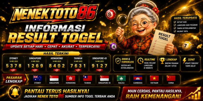 Banner Informasi Result Nenektoto86